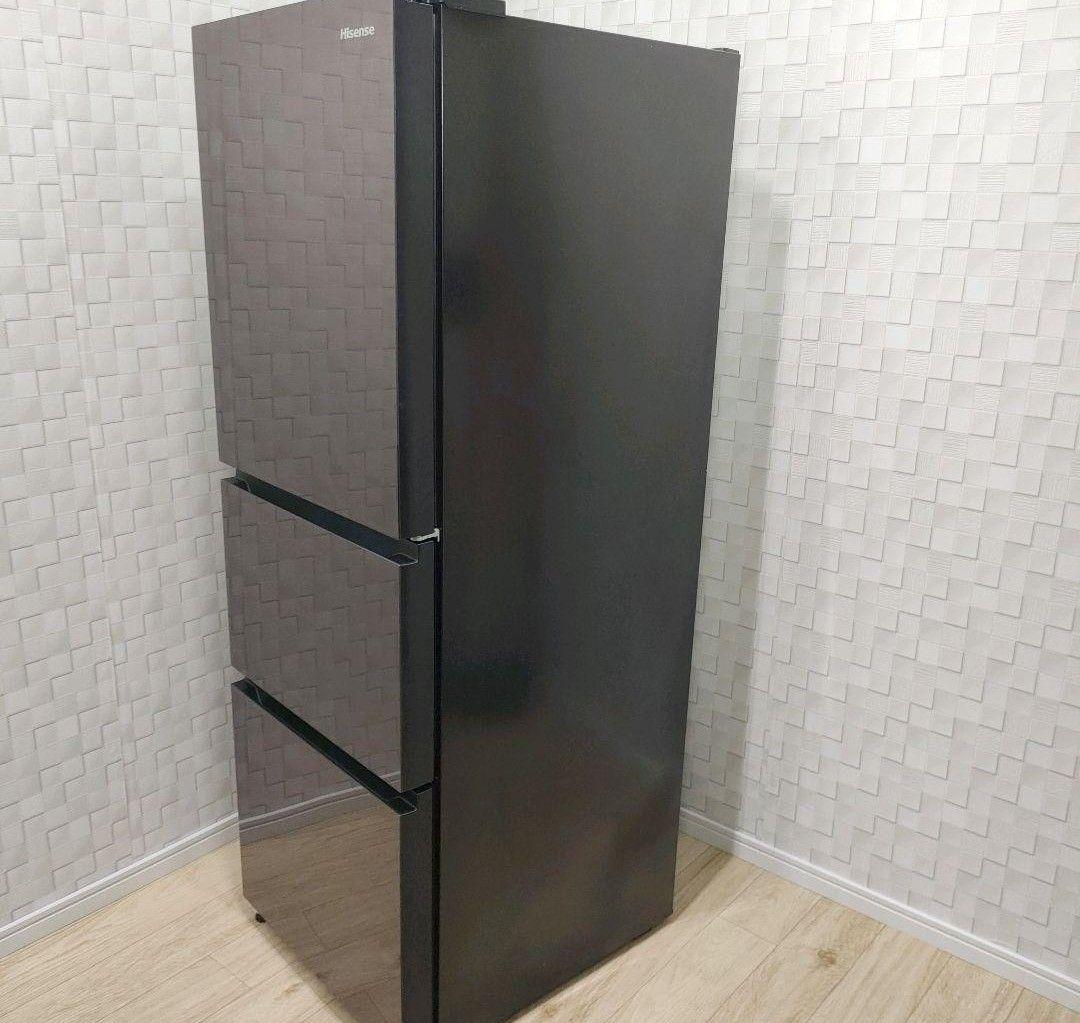 ★美品★ガラスドア★282L★2018年Hisense★3ドア冷蔵庫
