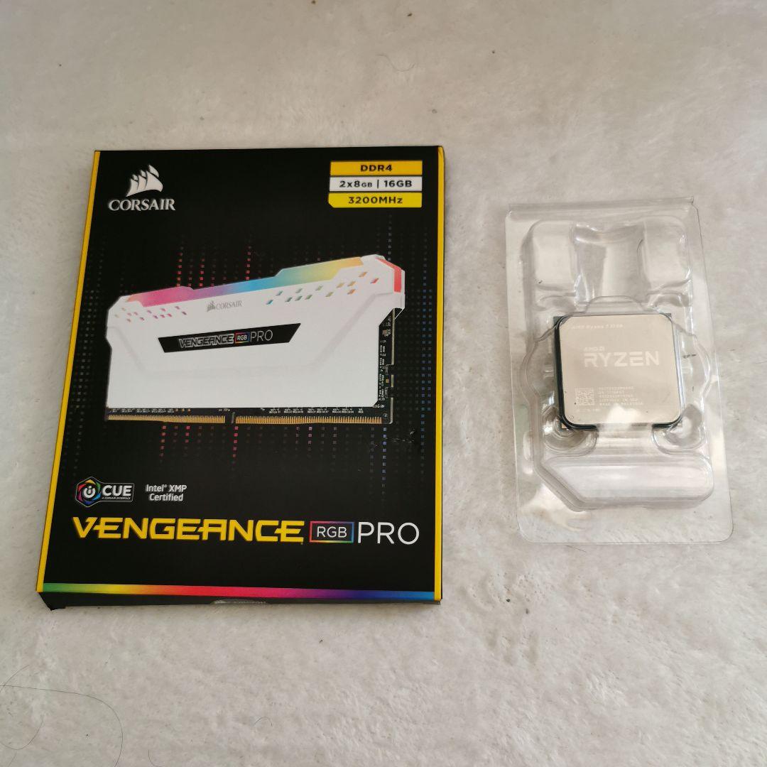 Corsair メモリ 16GB & Ryzen 7 1700 セット販売