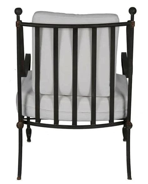 アームチェア シングルソファ アイアンフレーム クラシック AN-42082