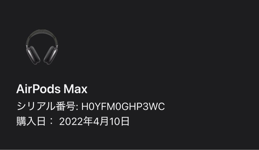 Apple AirPods Max シルバー 本体 付属品 アップルエアーポッズ