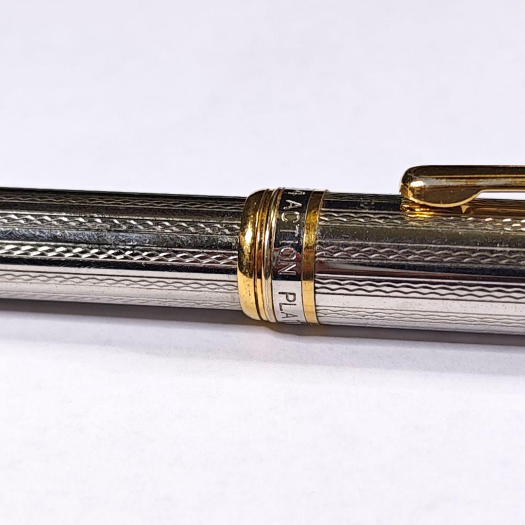 プラチナ万年筆 ダブルアクション 4 ボールペン プラチナ張り 多機能 振り子式