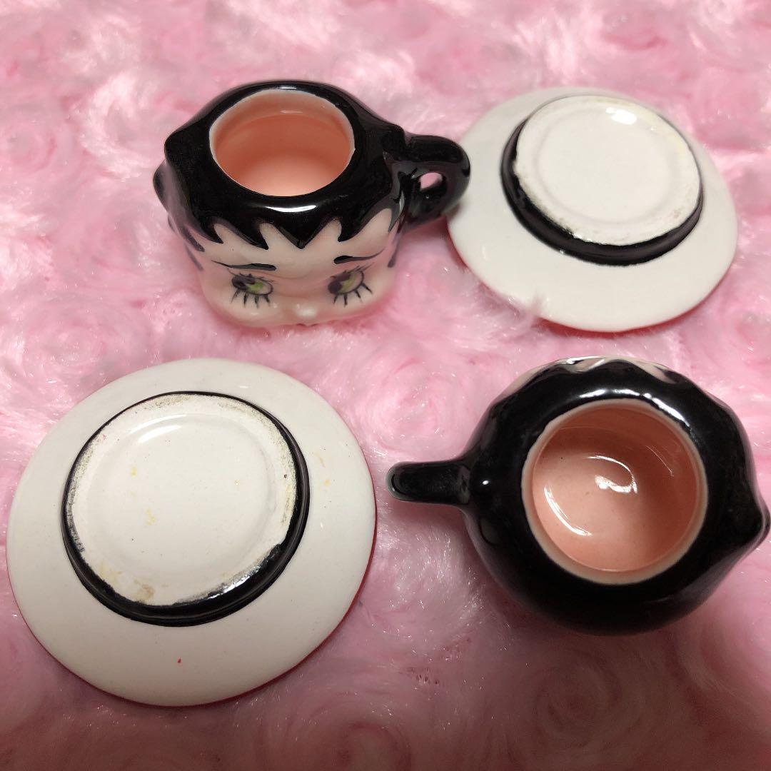 希少☆90s ベティブープ　ミニチュアティーセット