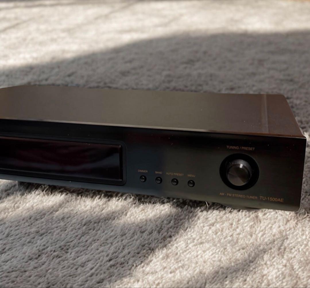 DENON チューナー TU-1500AE ブラック美品 リモコン 取説付き