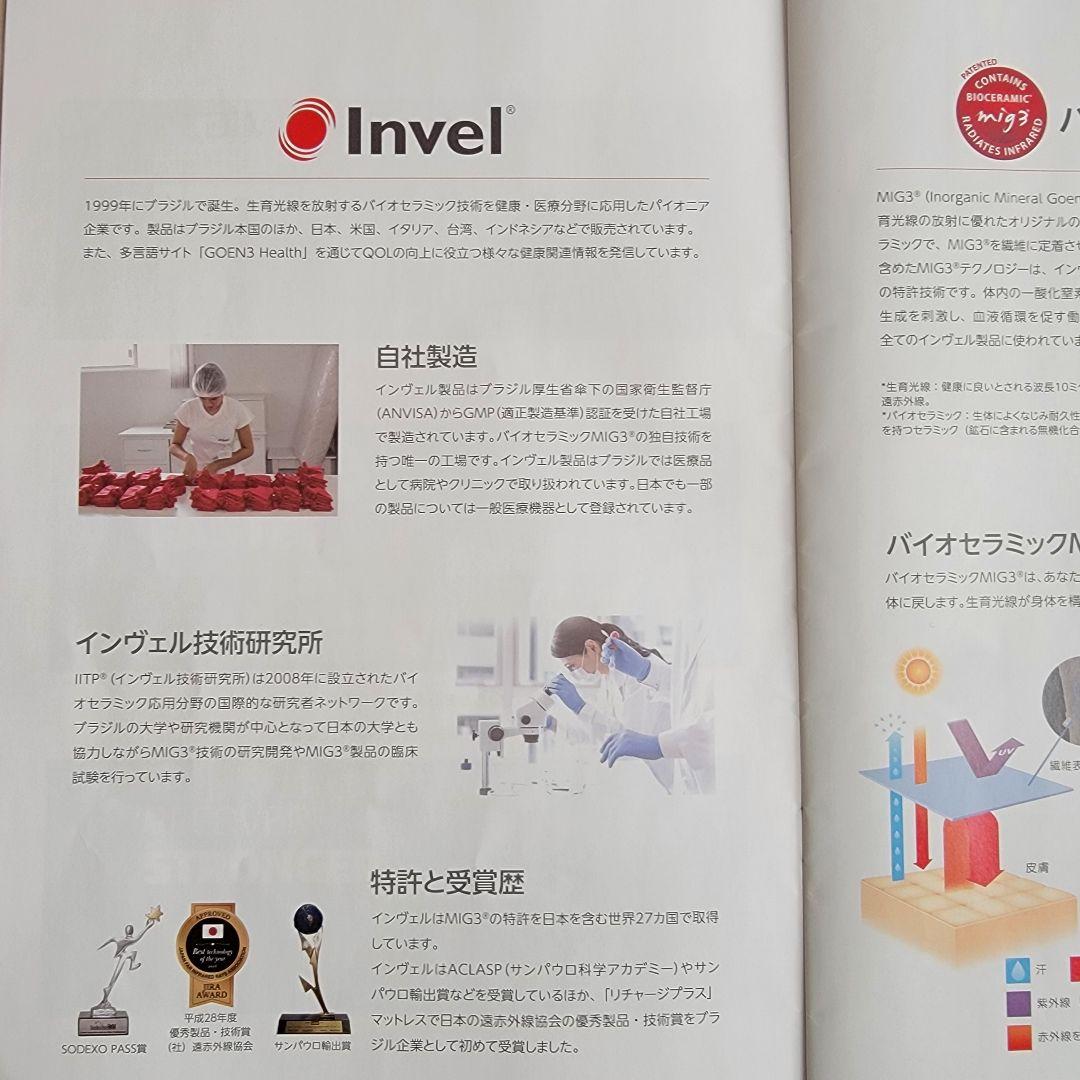 インベル アライヴン バイオセラミック MIG３ ブランケット（小） グリーン