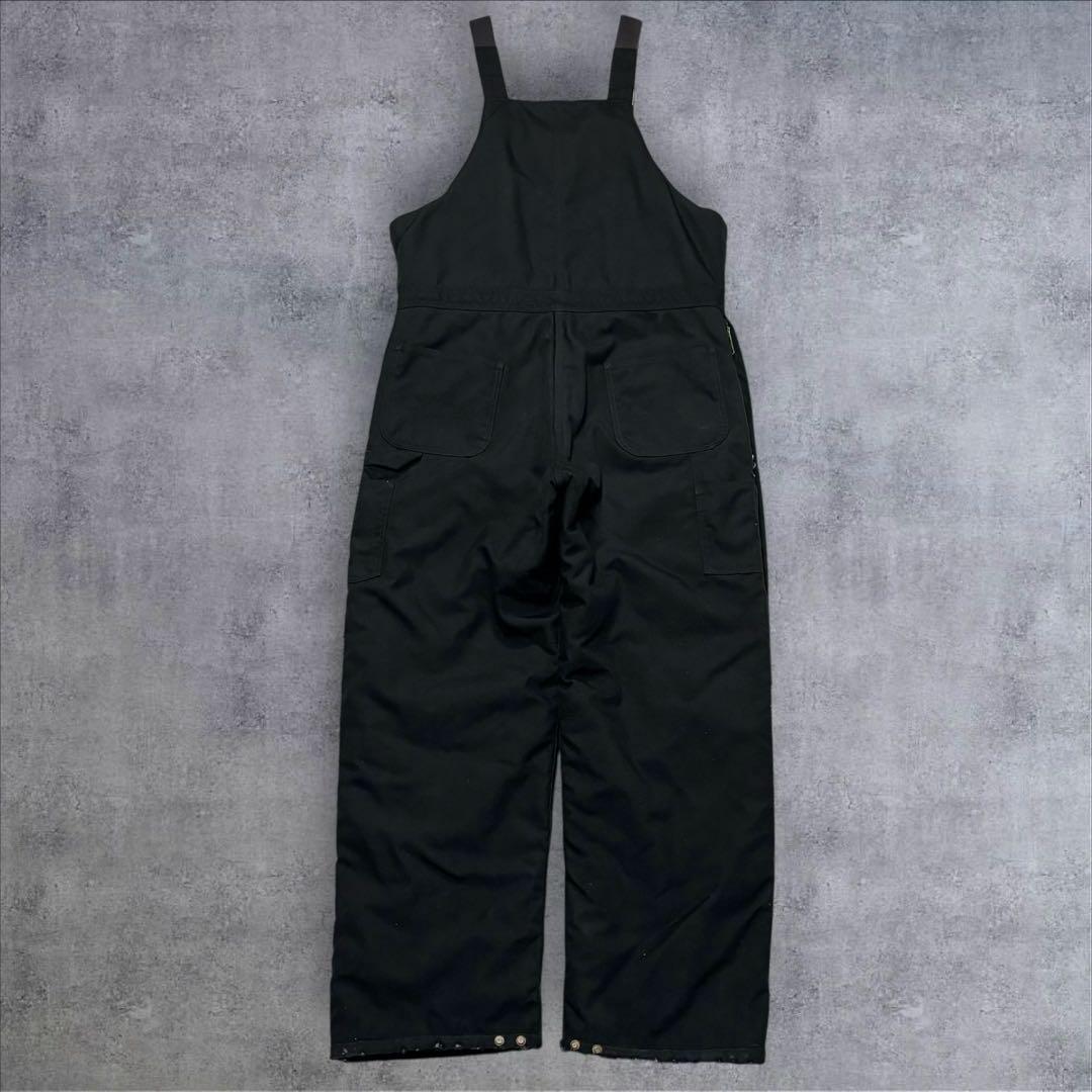 激レア 80s Carhartt ダック ダブルニー オーバーオール 38x32