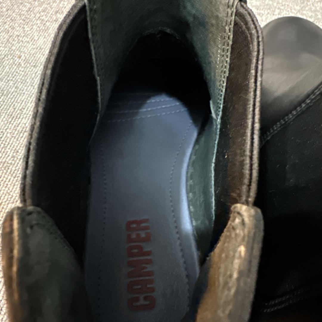 カンペール サイドゴアブーツ 黒 41