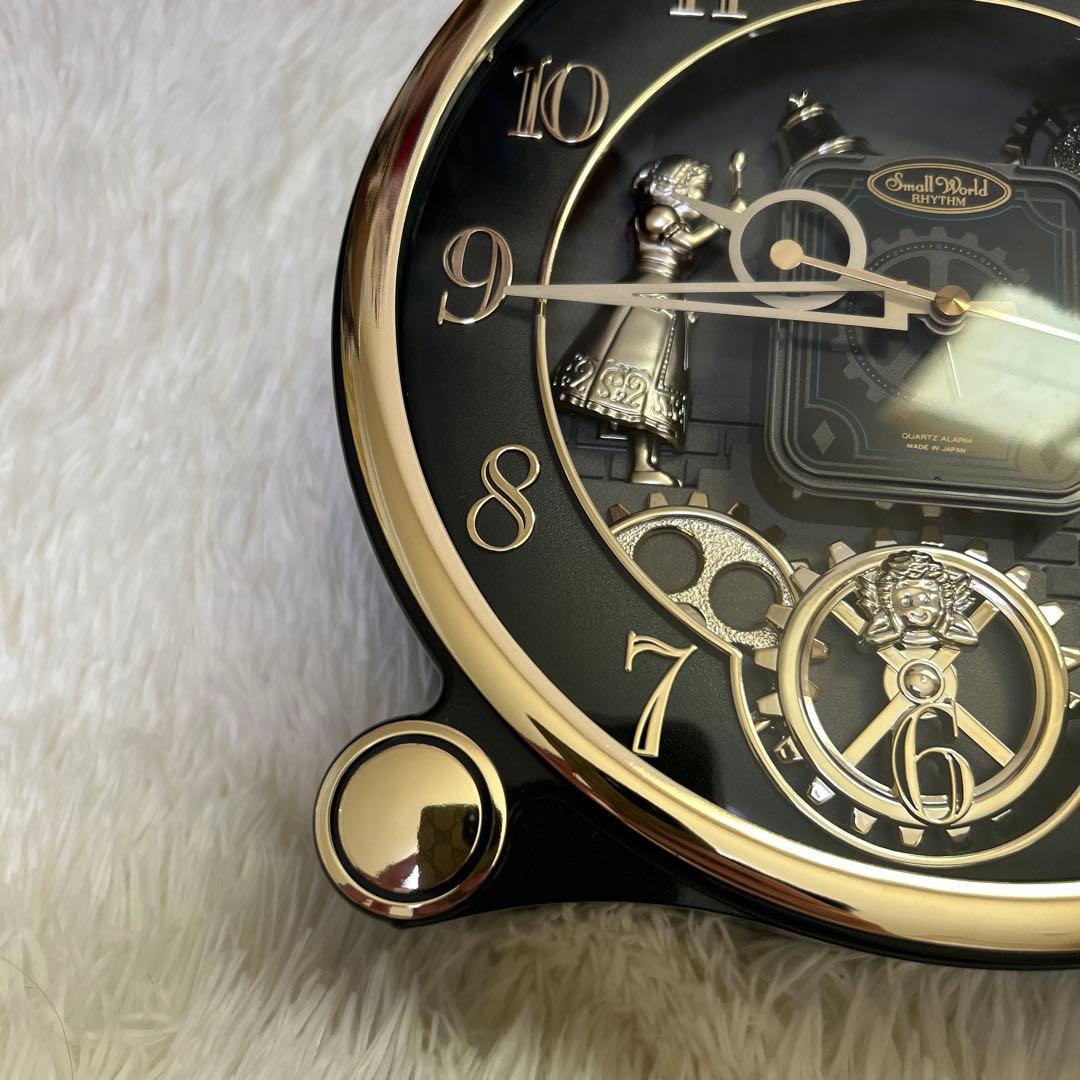 【箱付未使用品】リズム　RHYTHM　時計　スモールワールドワーカー