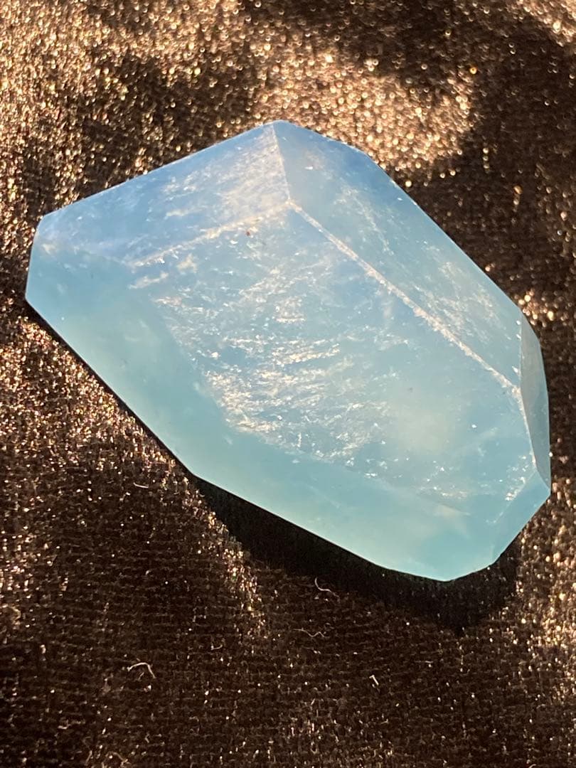 アクアマリン フリーカット 天然石 パワーストーン 幸せな結婚に導く