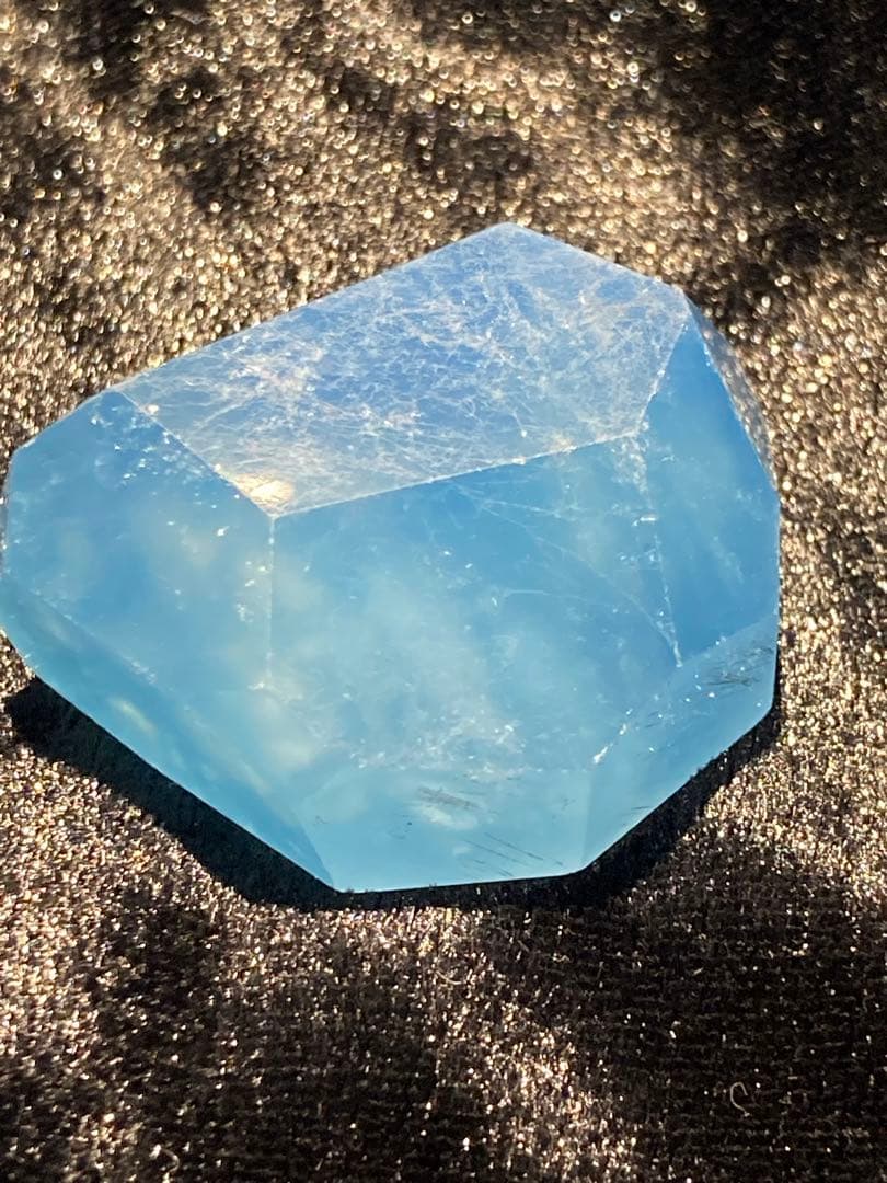 アクアマリン フリーカット 天然石 パワーストーン 幸せな結婚に導く