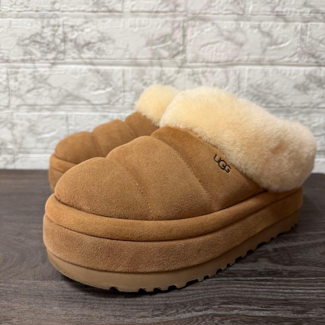 UGG Tazzlita タズリータ チェスナット 25cm 厚底 ムートン