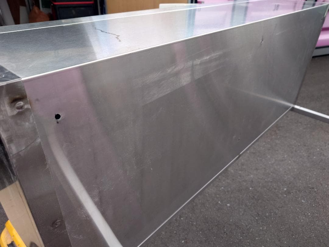 ステンレス　業務用吊戸棚①H450D300W1200