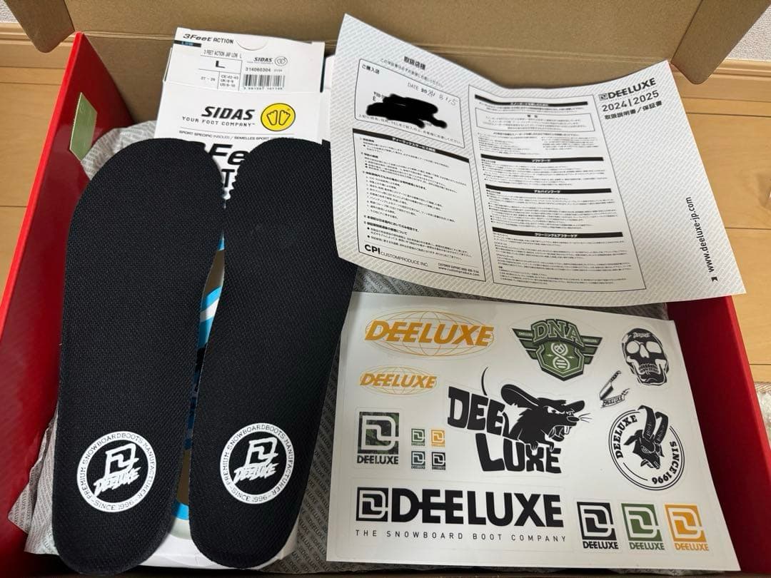 スノーボード　DEELUXE ID DUAL BOAブラック　27cm