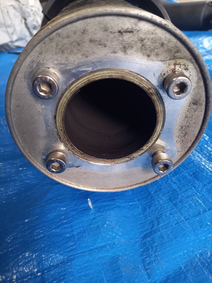 インパルス　GSX400 GK7CA　純正マフラー　WR'Sサイレンサー　車検