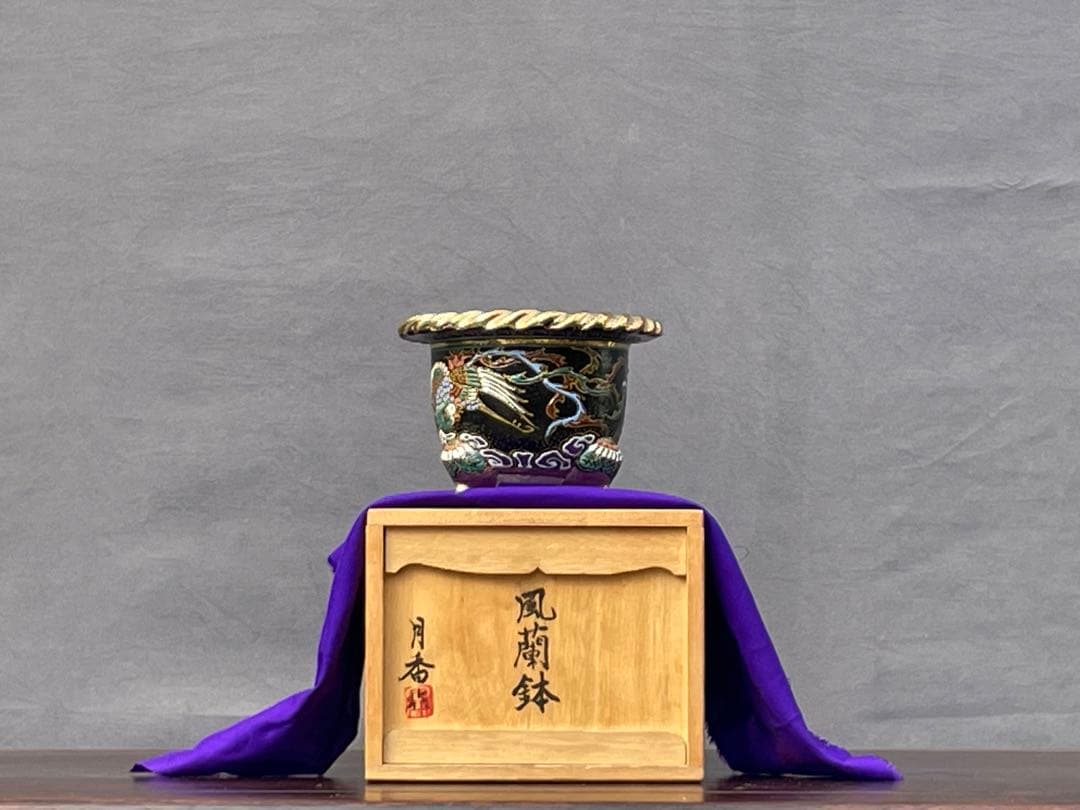 三河盆栽　月香　蘭鉢