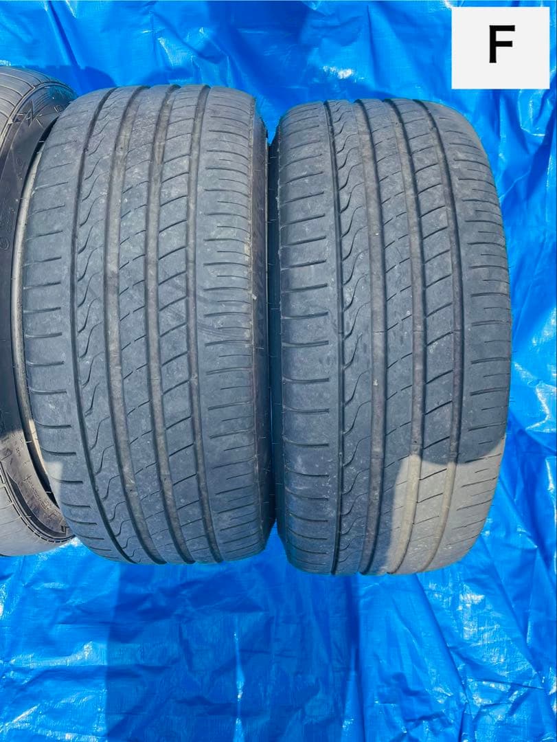 K*G様 WORK ワーク LS207 19インチ 深リム クロームメッキ 4本