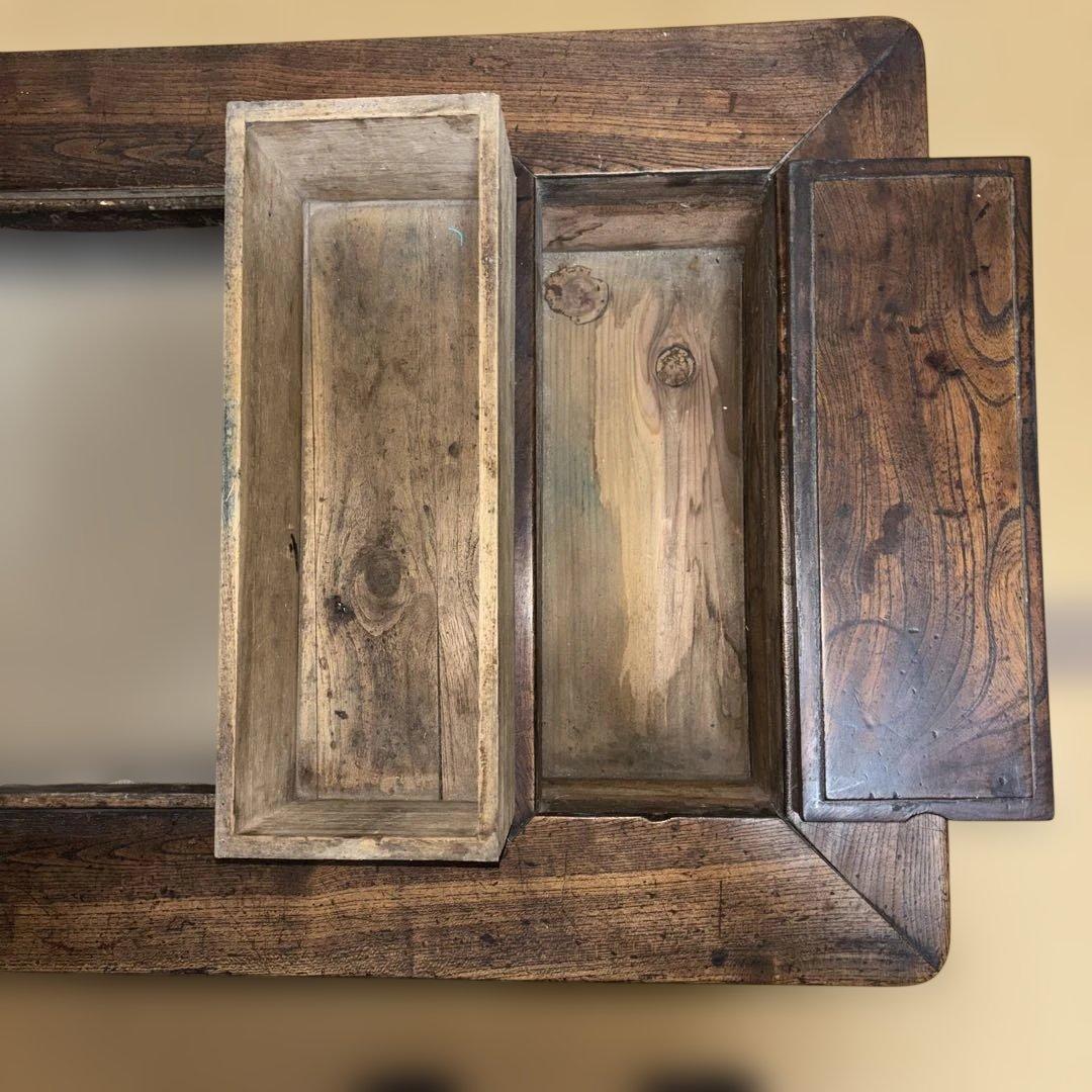 長火鉢、関西火鉢、中古品、引き出し付きになります。