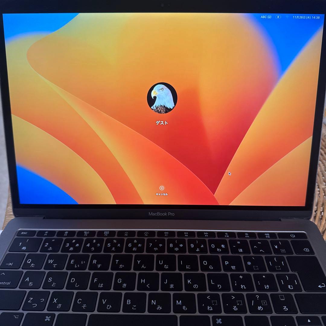 MacBook本体 MacBook Pro (13-inch, 2017, Thunderbolt