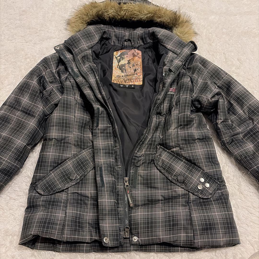 Kiss mark 美品✨スノーボードウェア 上下セット レディース Mサイズ