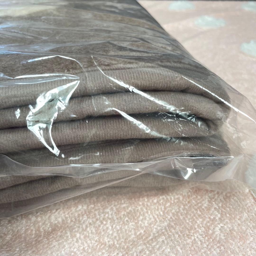 【新品未使用】ディズニー 合わせ毛布 ベージュ シングル 2セット