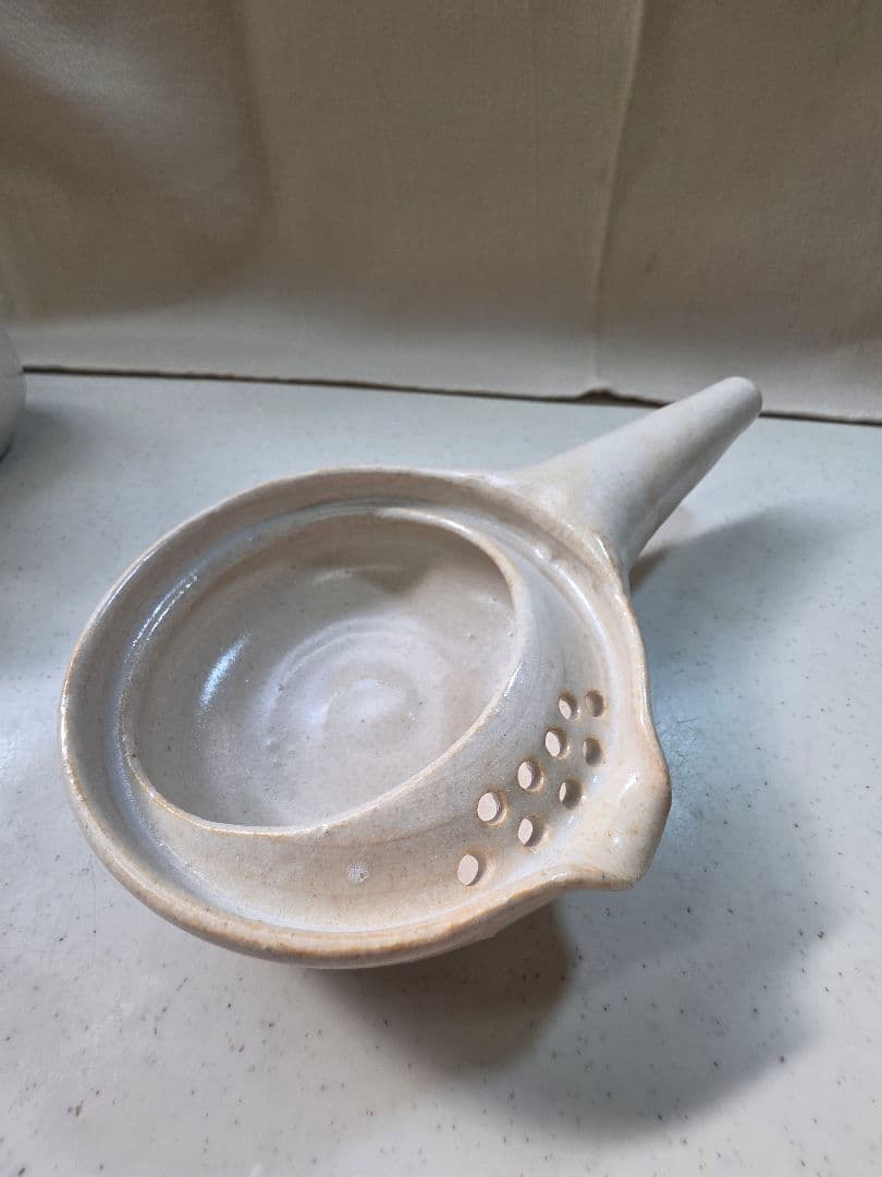 市川孝　焙煎煮茶器　茶器　&　片手鍋　煮茶器　Set直火可