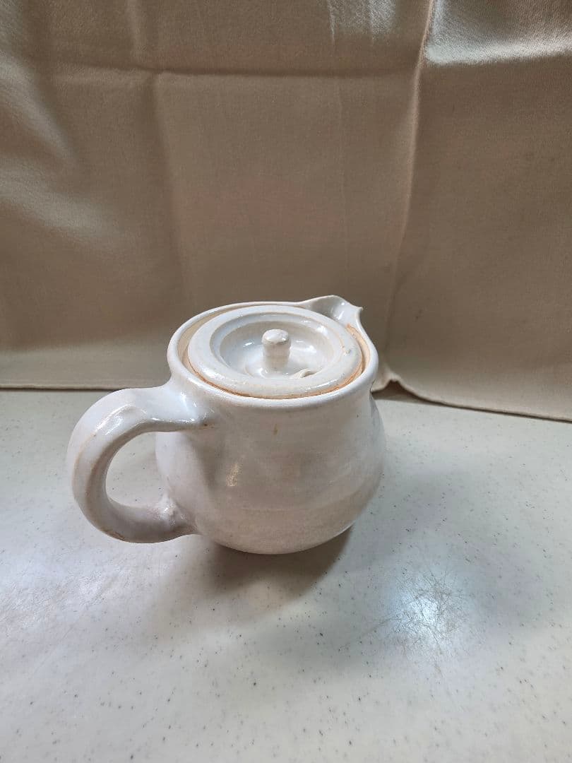 市川孝　焙煎煮茶器　茶器　&　片手鍋　煮茶器　Set直火可