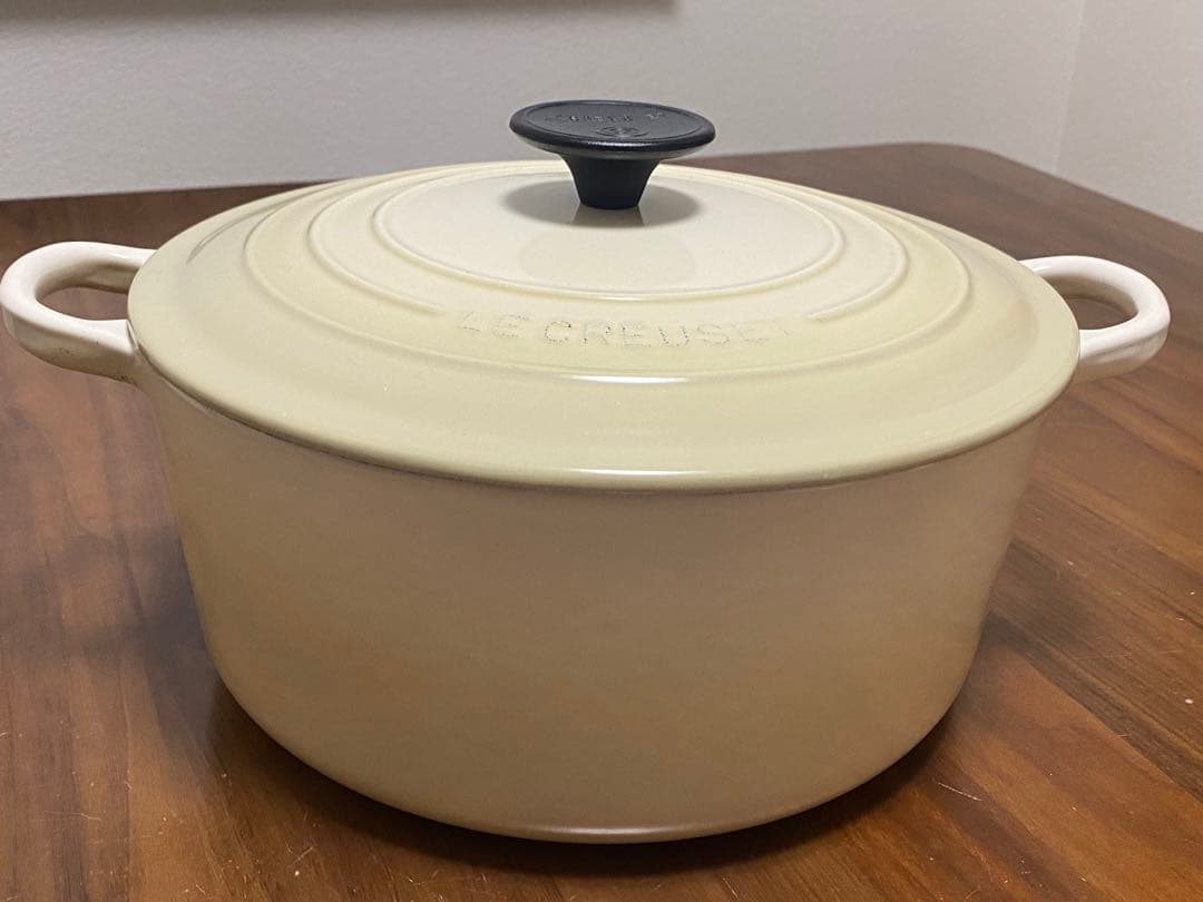 【美品】ル・クルーゼ 両手鍋 24