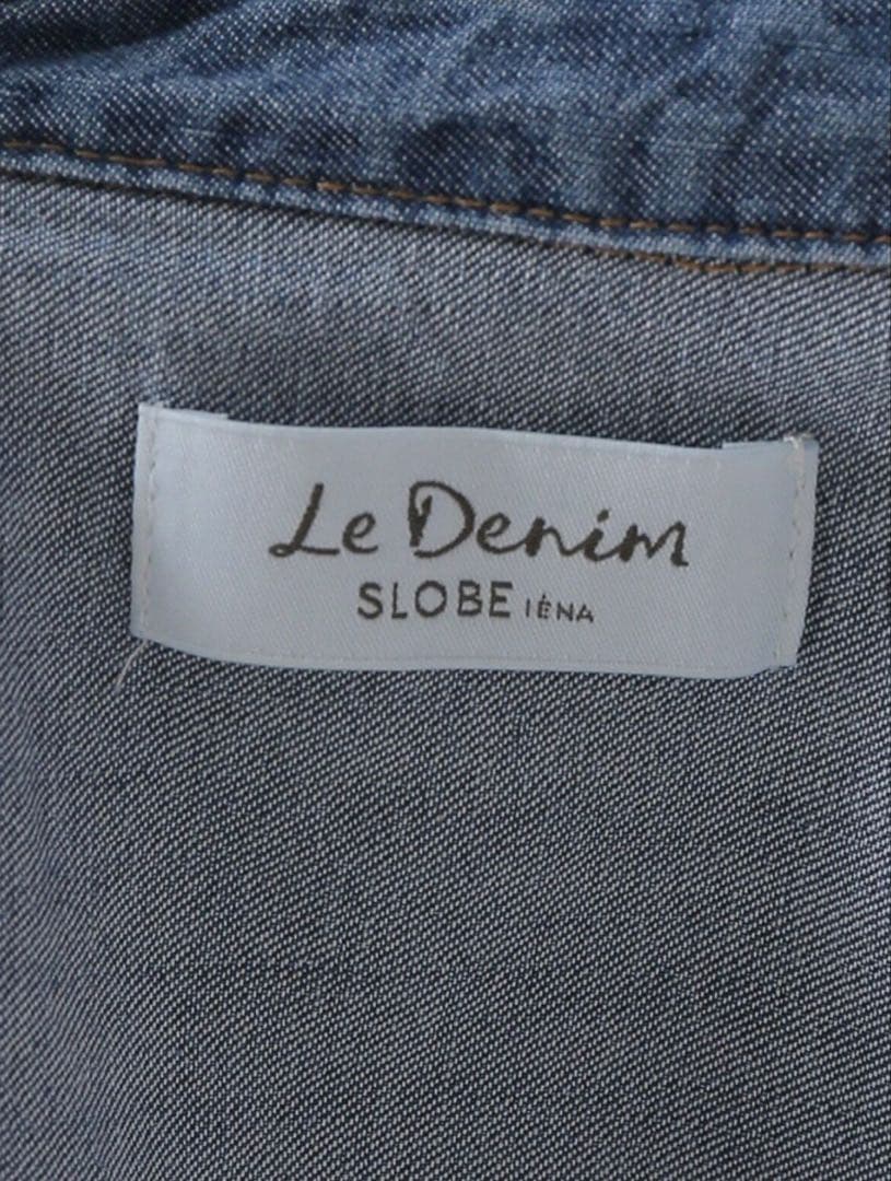 SLOBE IENA LE DENIM WING SLEEVE シャツ