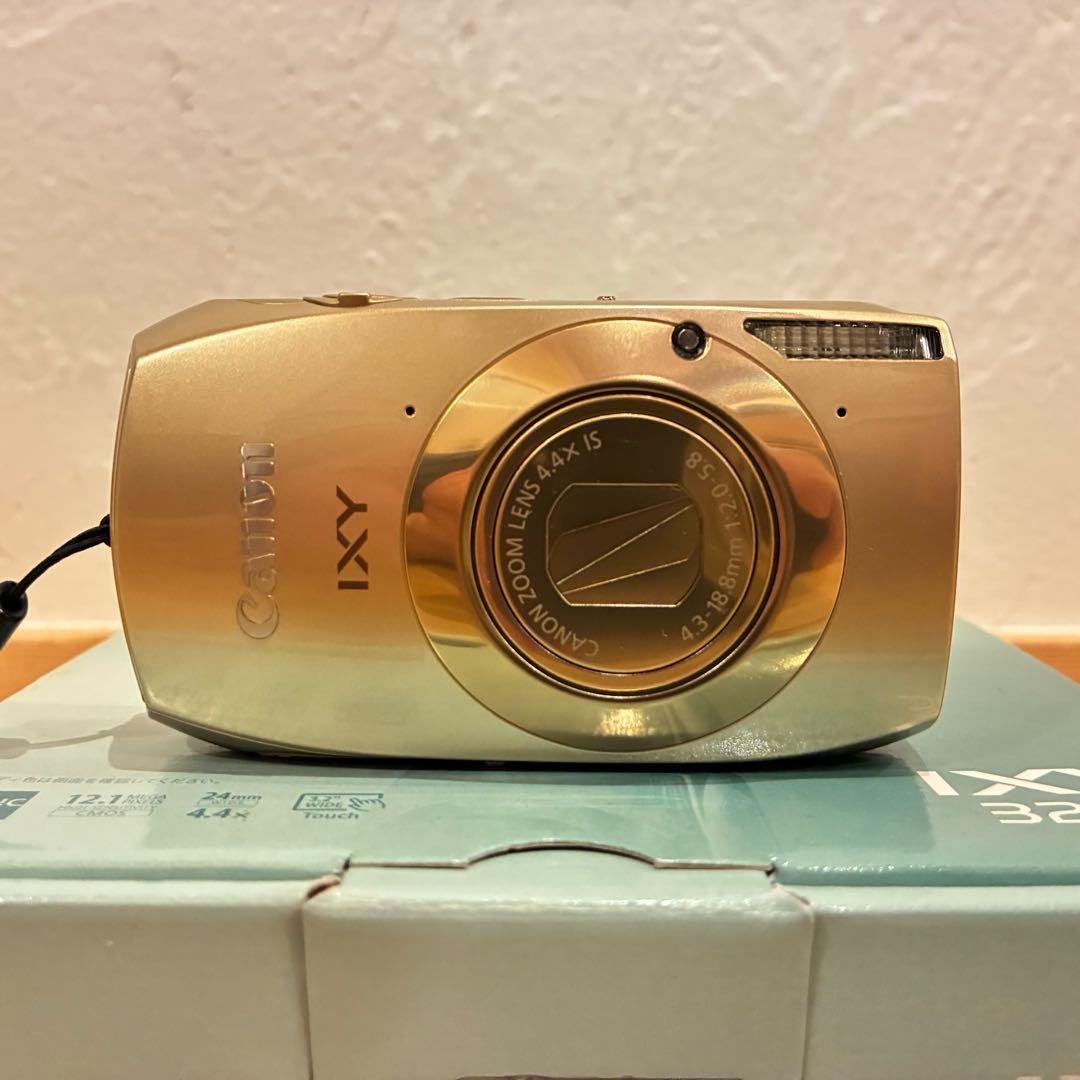 極美品‼️Canon IXY 32S コンパクトデジタルカメラ ゴールド