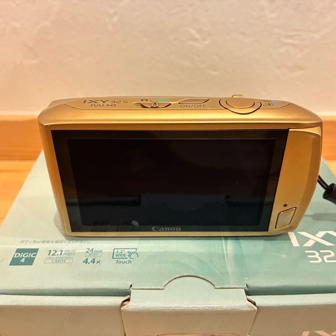 極美品‼️Canon IXY 32S コンパクトデジタルカメラ ゴールド