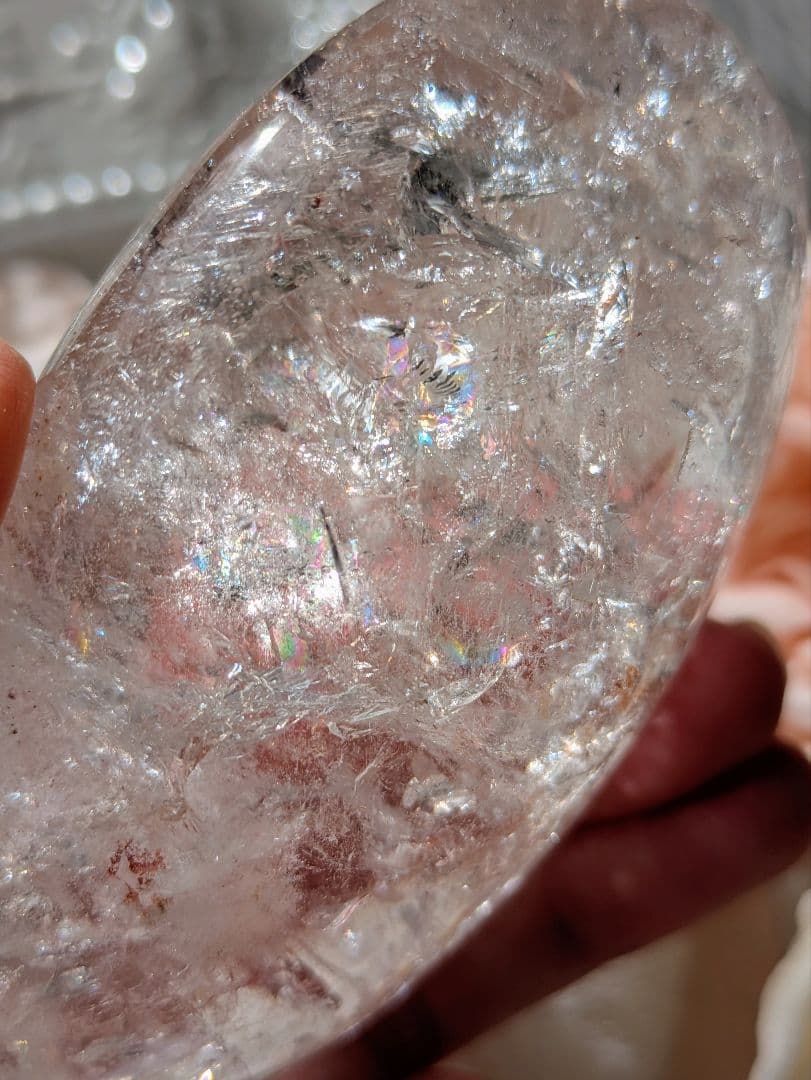 Big 283ｇ 高品質♡ピンクアゼツライト（通称） ピンククォーツ♡ パーム