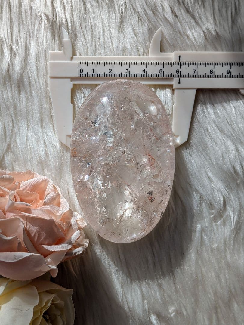 Big 283ｇ 高品質♡ピンクアゼツライト（通称） ピンククォーツ♡ パーム