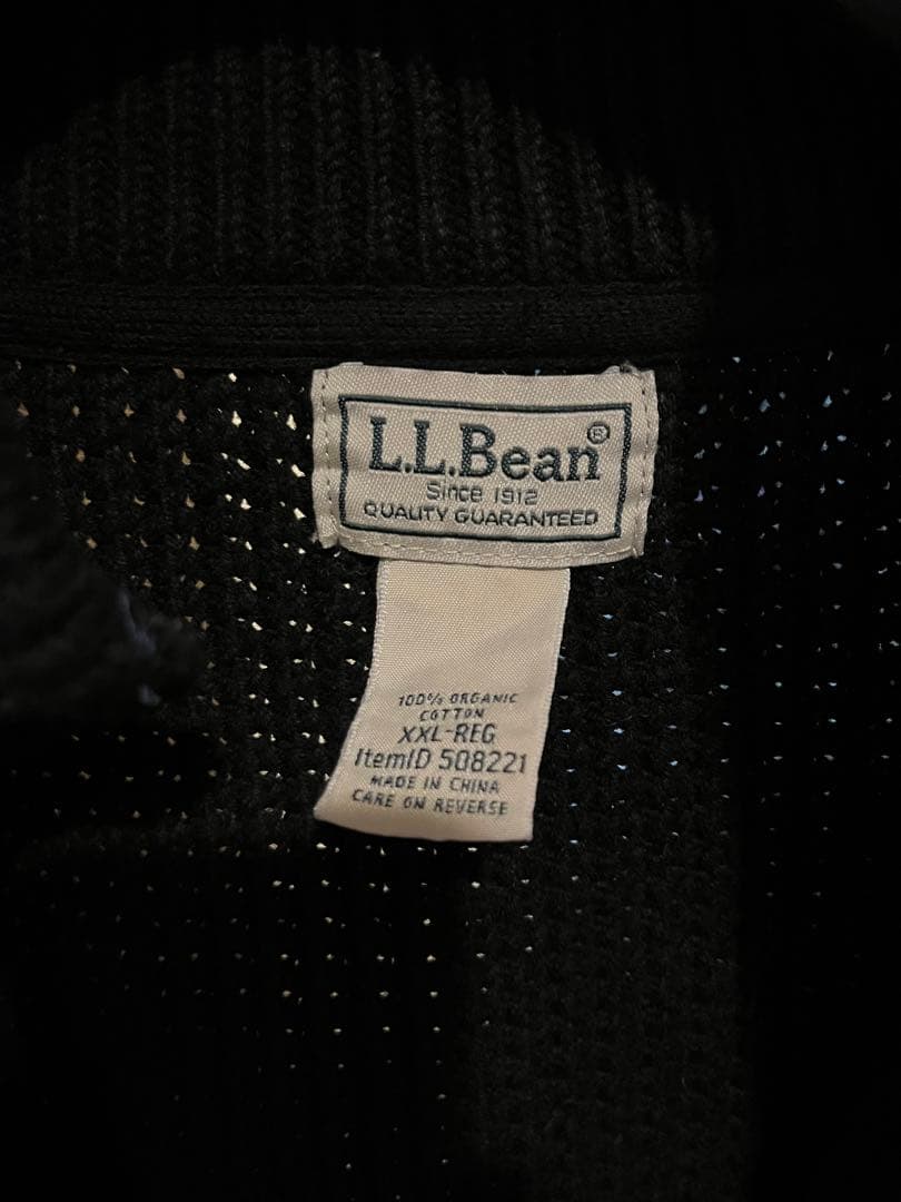 【美品】　L.L.bean エルエルビーン ドライバーズニット 【実寸L〜XL】
