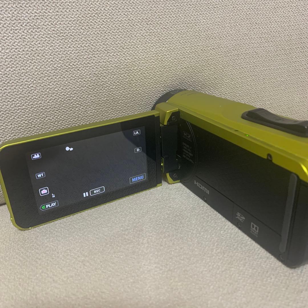 JVCKENWOOD ビデオカメラ シトロンイエローGZ-R480-Y