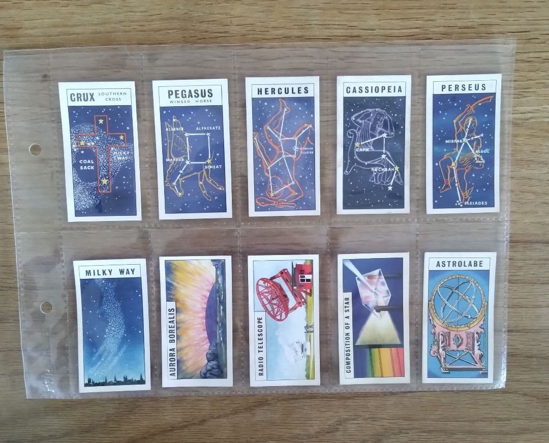 【Lucia】1958年◆シガレットカード＜イギリス＞◆宇宙へ 全50種