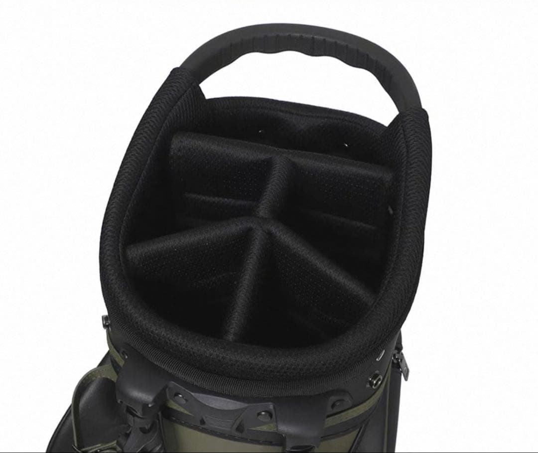 新品　キャディーバッグ　緑　マルボンゴルフ MALBON GOLF