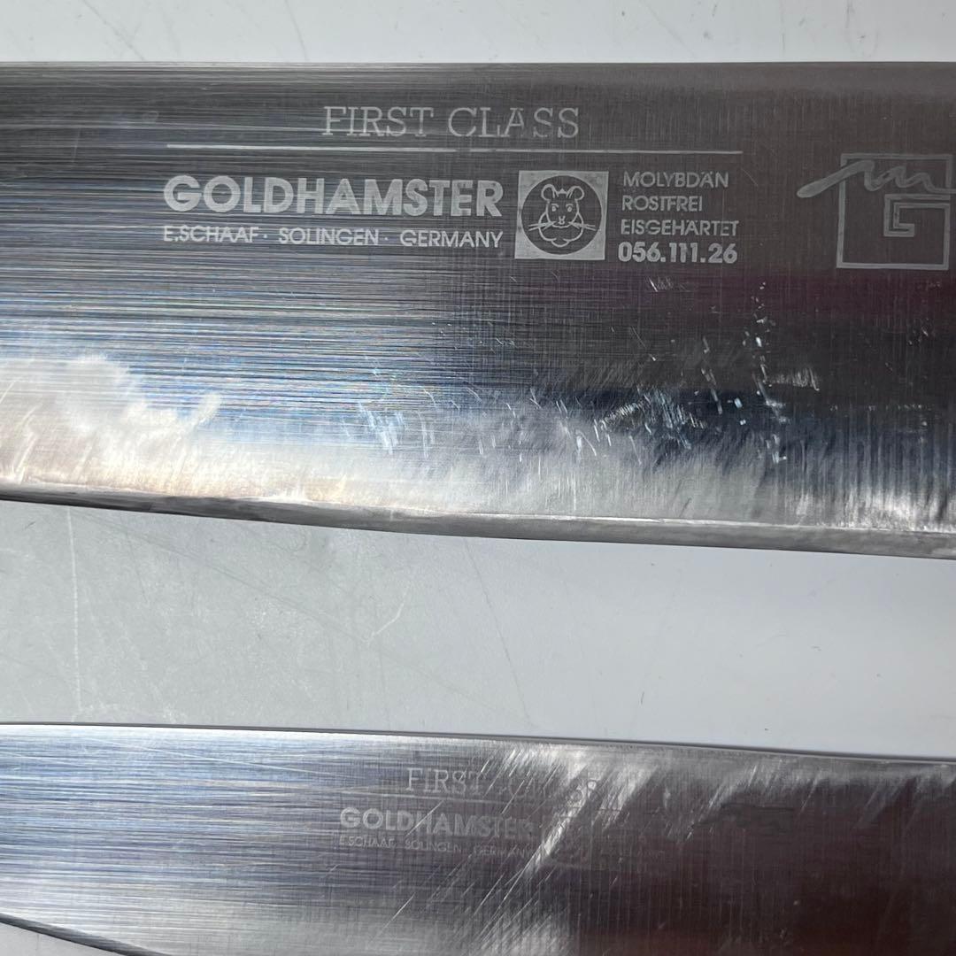 武蔵野 木屋 GOLDHAMSTER ゴールドハムスター 包丁セット ５本セット