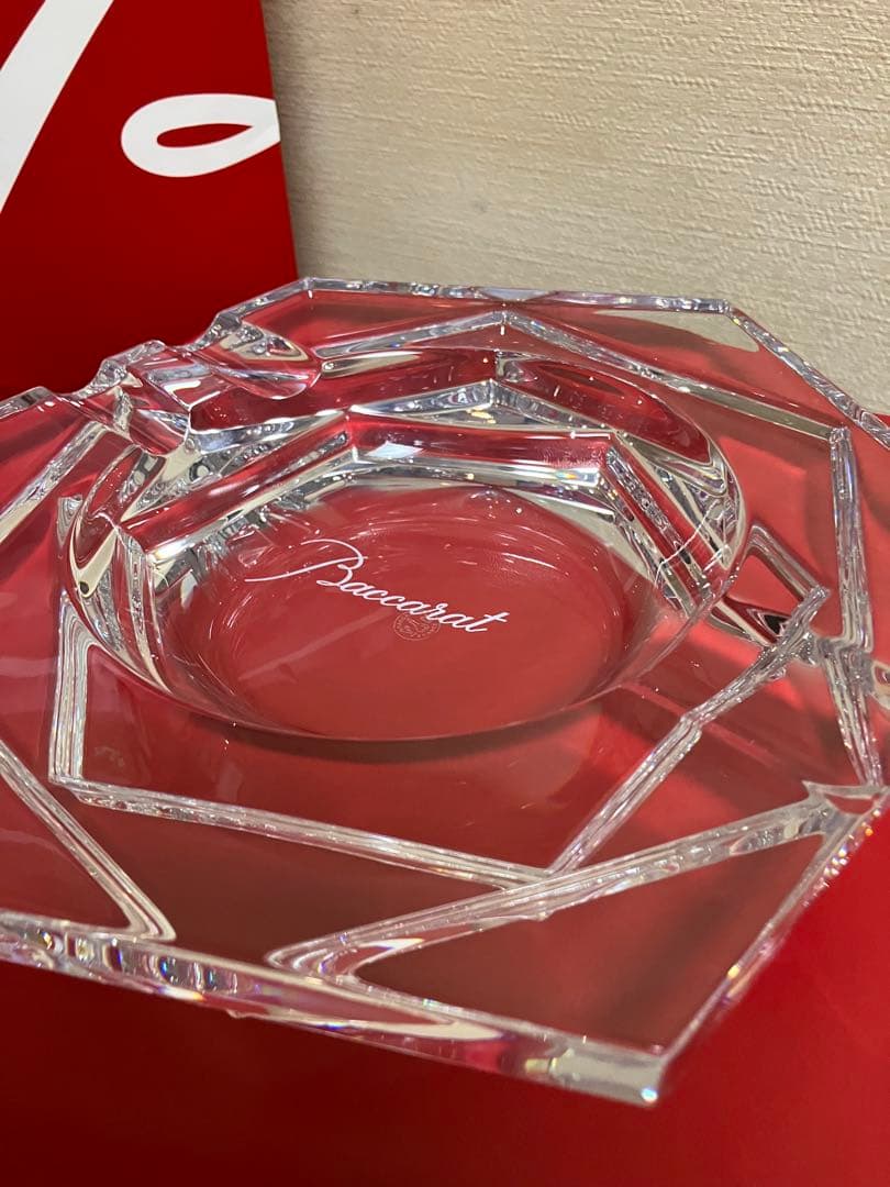 トシコ 　Baccarat六角形クリスタル灰皿