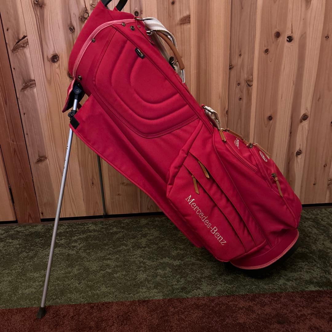 Titleist キャディバッグ 赤 Mercedes-Benz