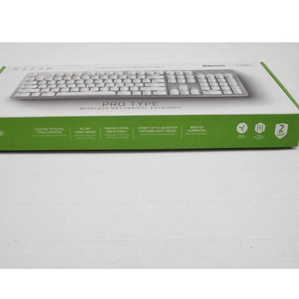 Razer Pro Type ワイヤレスメカニカルキーボード 白