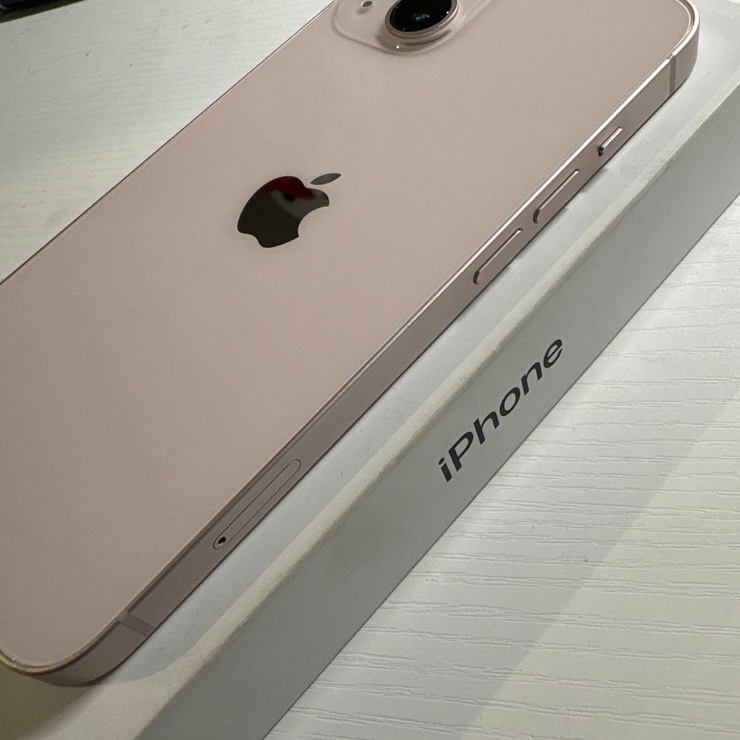 iPhone 13 128GB ピンク SIMフリー 極美品