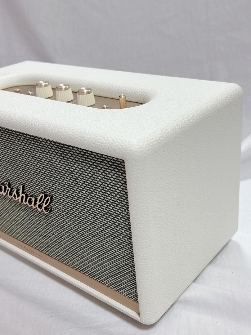 極美品　　ホワイト　Marshall　Stanmore II　スピーカー