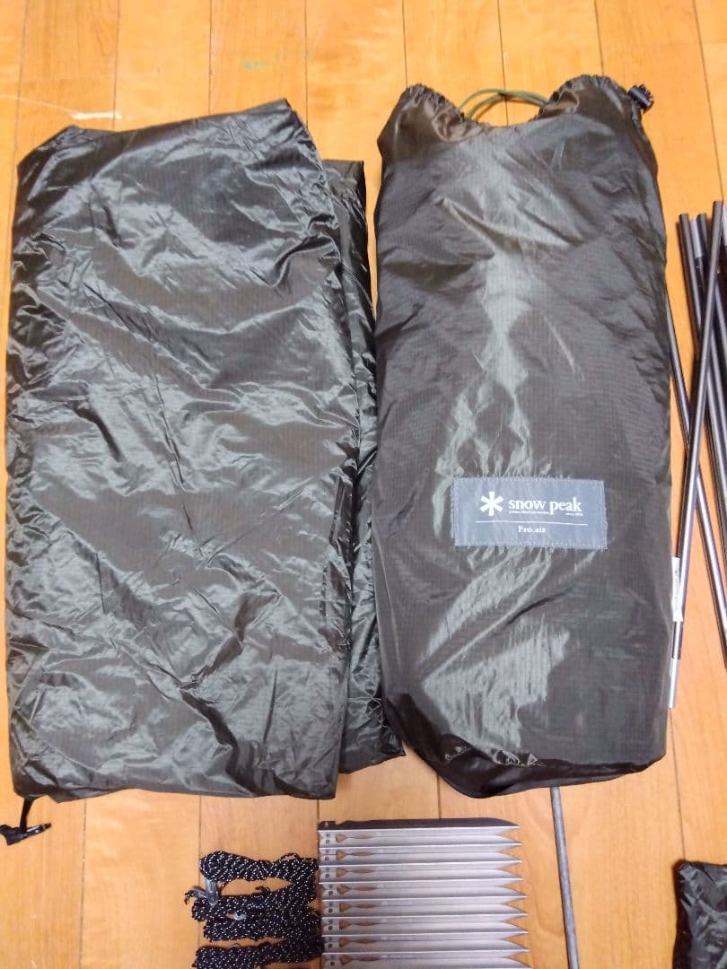 スノーピーク ミニッツドームグランドシート付き美品