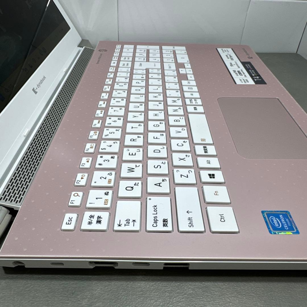 【限定1台】東芝ダイナブックフォーマルロゼ☘️NVMe256GB+1TB