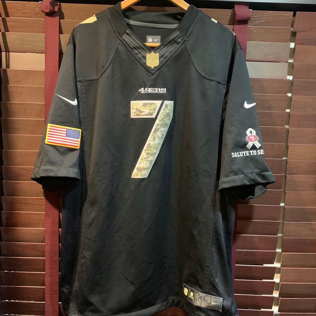 NFLサンフランシスコ49ers sulute of serviceシャツ古着