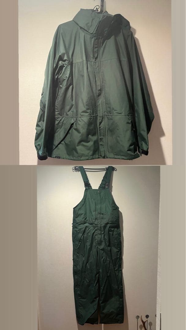 23-24 green clothing スノボウェア セット