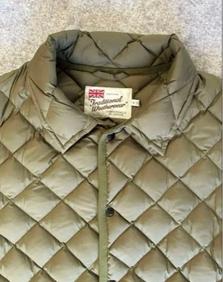 【美品】トラディショナルウェザーウェア　ウェーバリー ダウンジャケット UK42