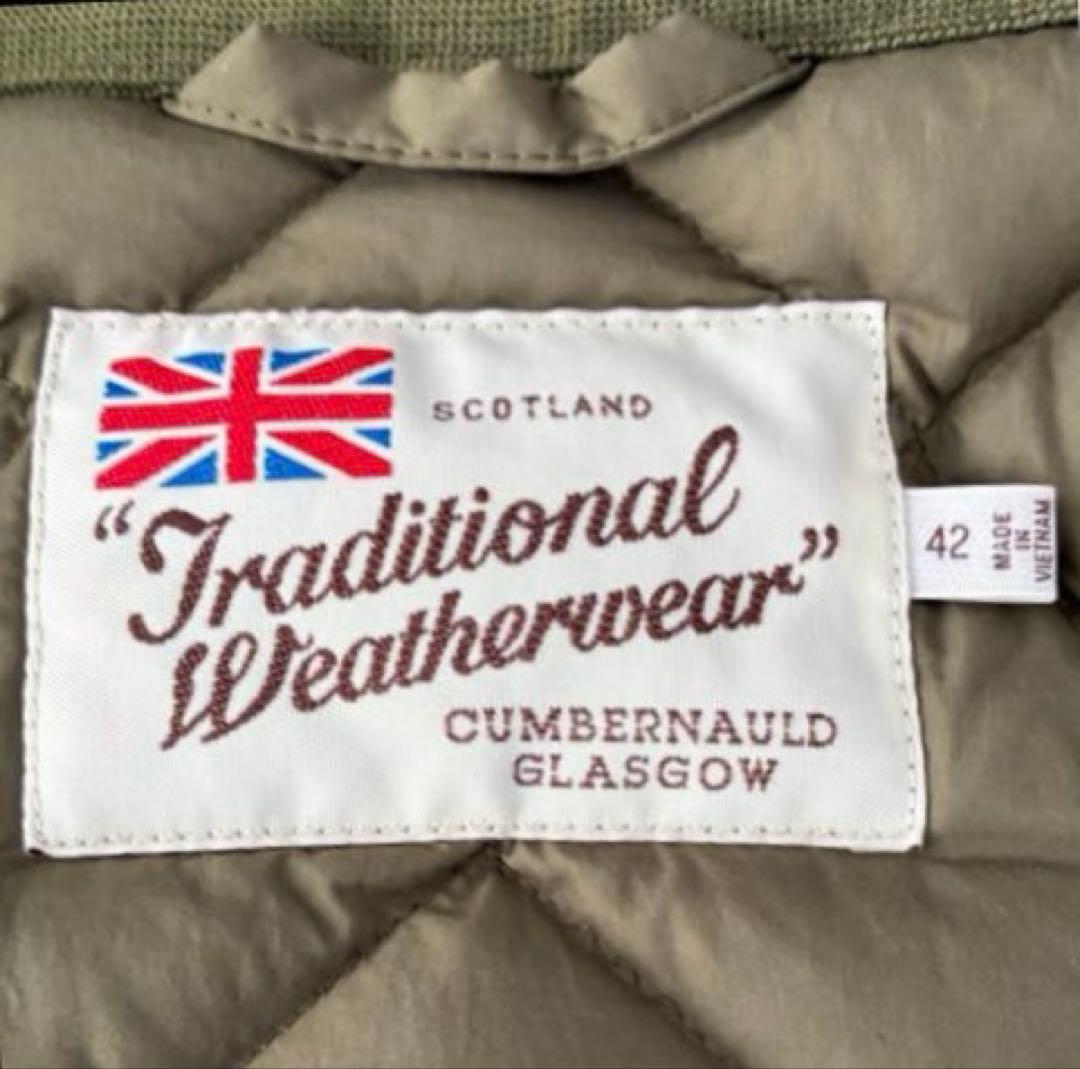 【美品】トラディショナルウェザーウェア　ウェーバリー ダウンジャケット UK42