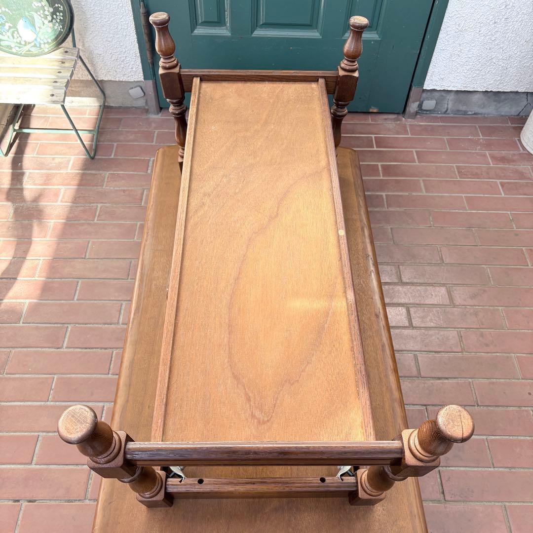 【引取り限定】飛騨産業 キツツキマーク センターテーブル ビィンテージ レトロ