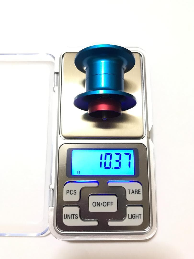 34mm フィネススプール 約10.3g 深溝 ブルー スティーズ ジリオン等