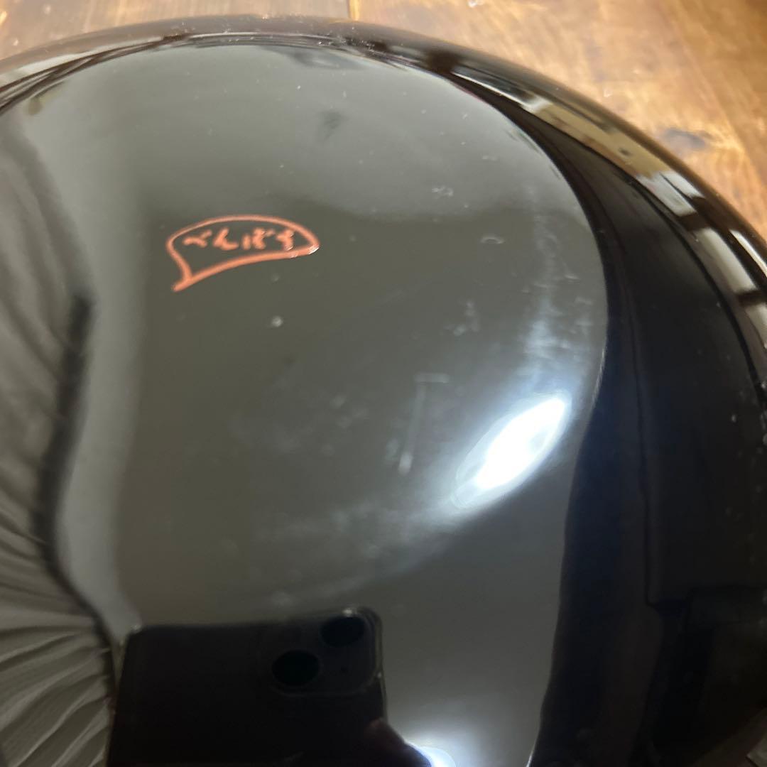 希少　紅房　べんぼう　黒漆蓋付き菓子器　天然漆　高級漆器　沖縄　琉球　伝統工芸品